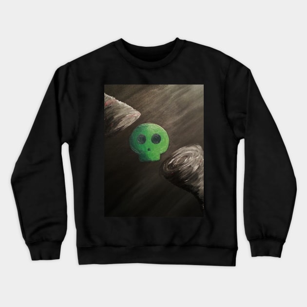 Wickedly Twisted Crewneck Sweatshirt by ickiskull